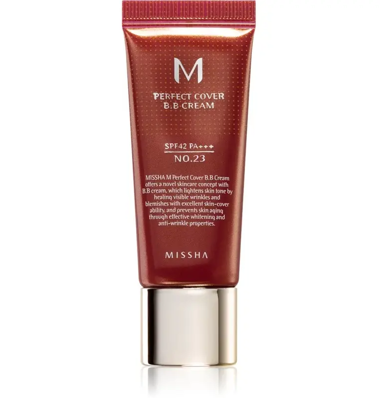 BB cream SPF42 No.23 Natural Beige 20 ml – Missha - Ton uniform