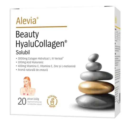 Beauty HyaluCollagen Solubil 20 plicuri solubile