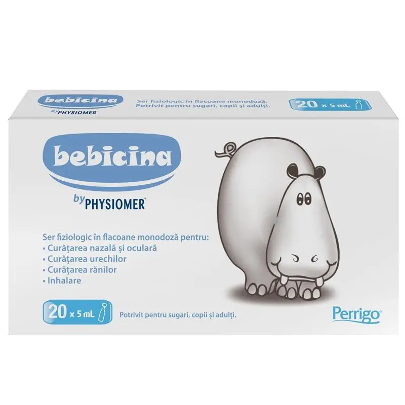 Bebicina ser fiziologic 20 fiole x 5 ml – Perrigo - Monodoze