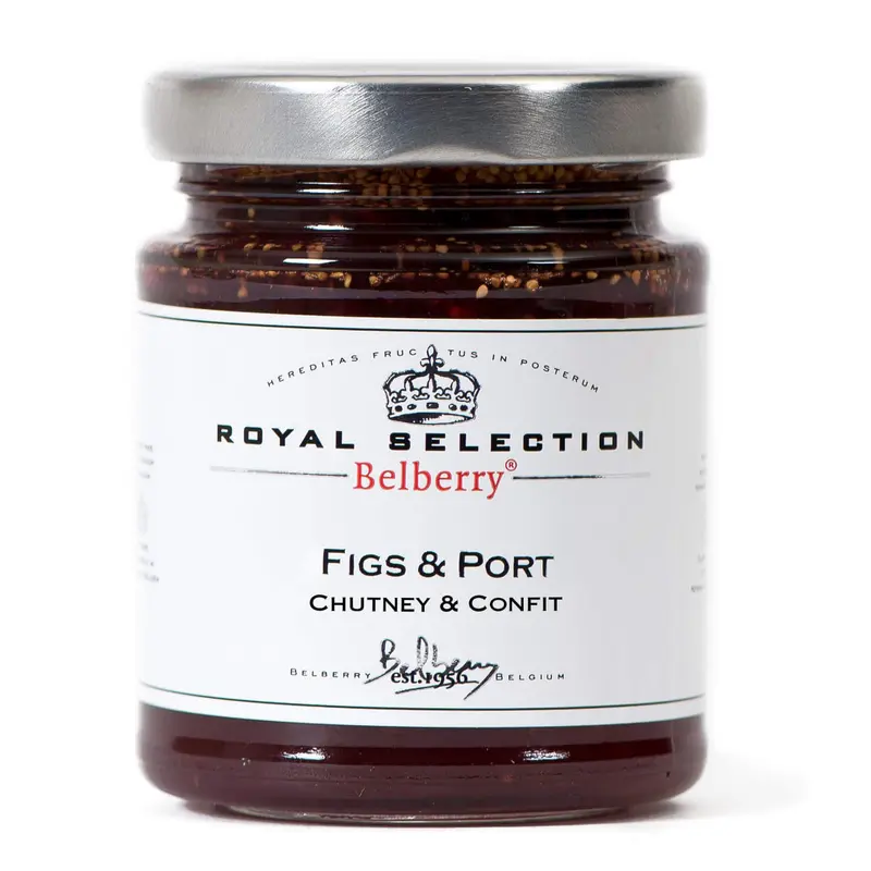 Belberry confit de smochine și vin de Porto 180g