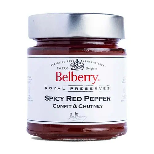 Belberry confit picant de ardei roșu 180g