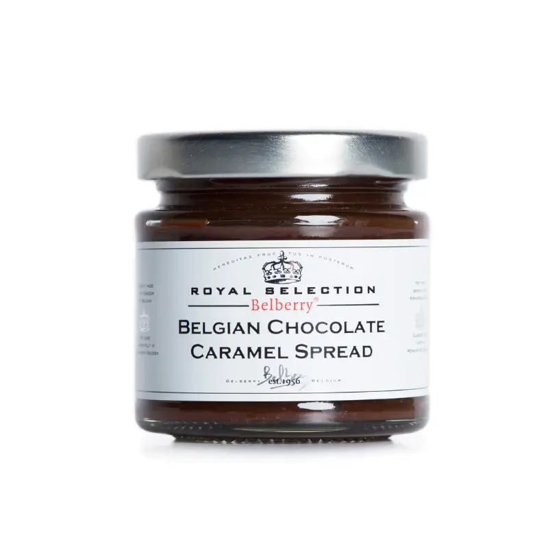 Belberry cremă de caramel cu ciocolată belgiană 135g