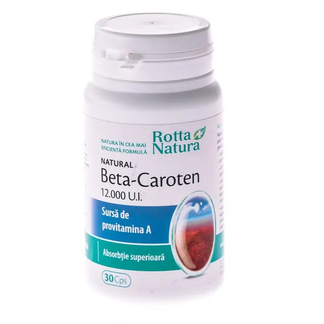 BETA-CAROTEN NATURAL 12000 U.I. 30cps