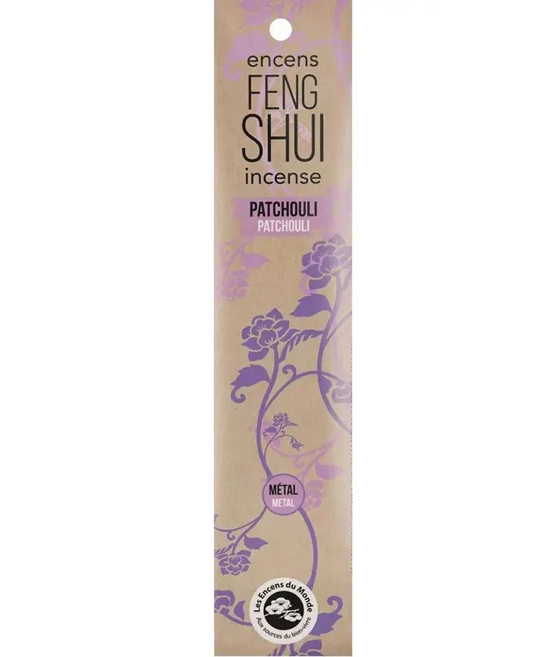 BETISOARE PARFUMATE FENG SHUI PATCHOULI ELEMENT METAL 20 BUCATI