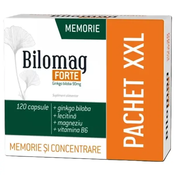 Bilomag Forte Memorie 120 capsule – Zdrovit - Sistem nervos
