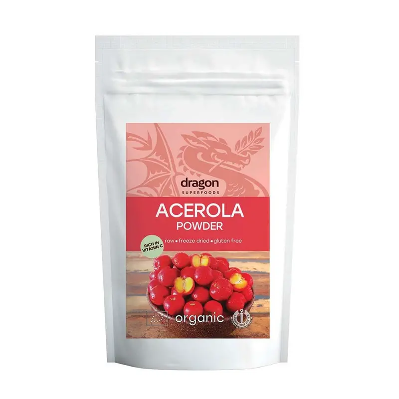 Bio Acerola Pulbere Liofilizata Dragon Superoods 75 g