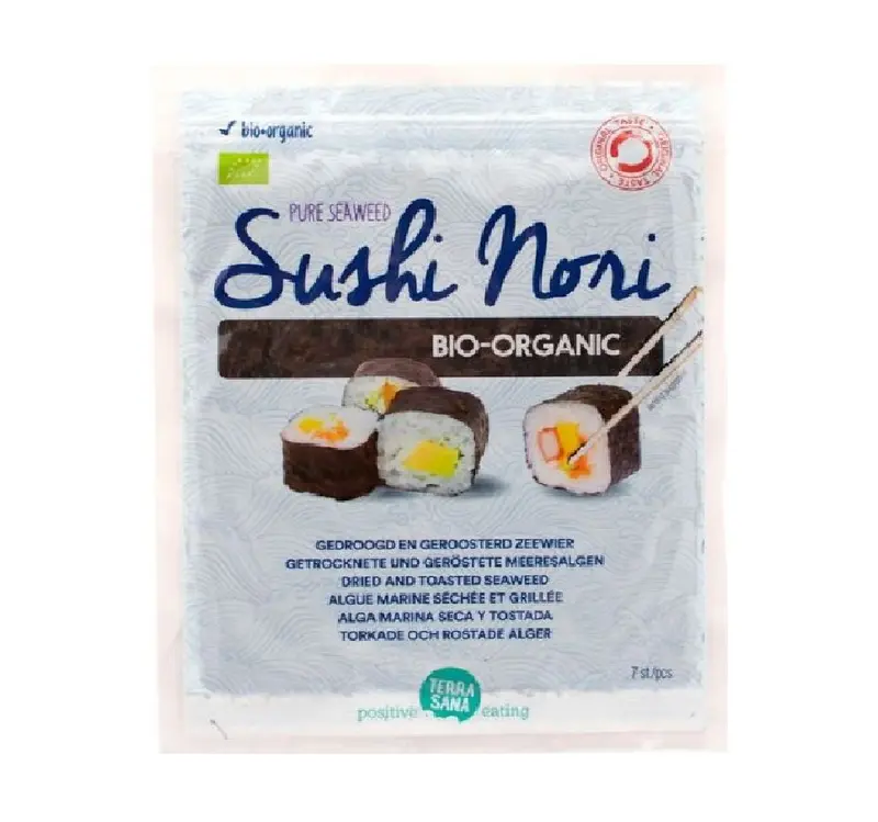Bio Alge Marine Sushi Nori Terrasana 17 g