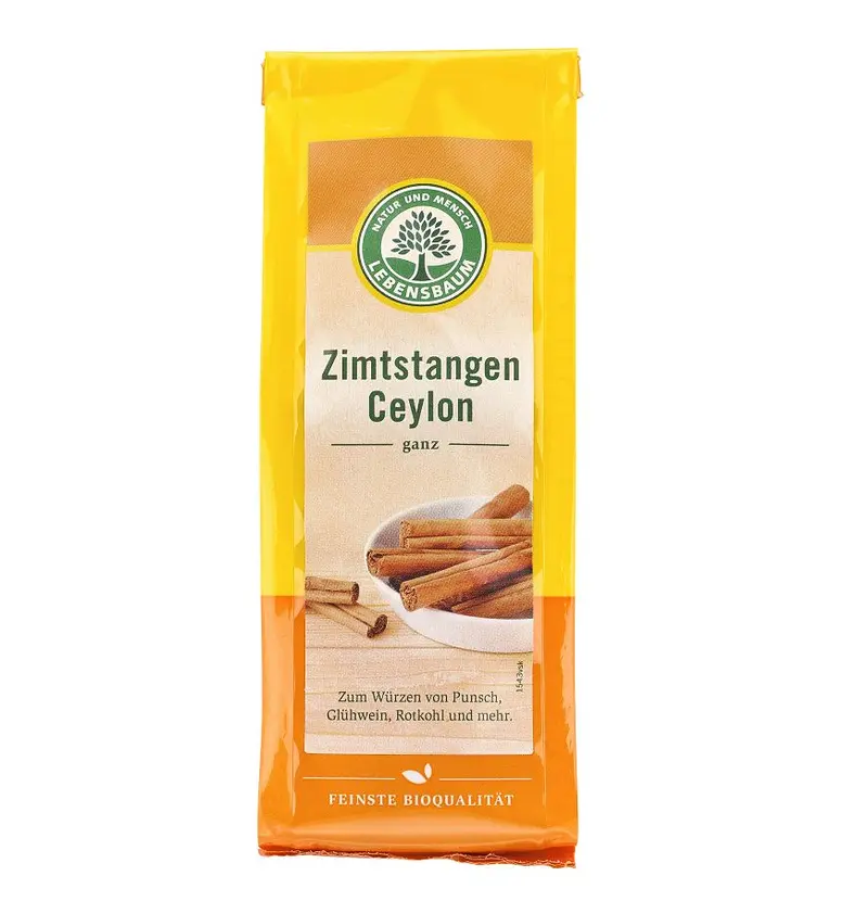 Bio Betisoare Intregi de Scortisoara Ceylon Lebensbaum 6 buc 13 g