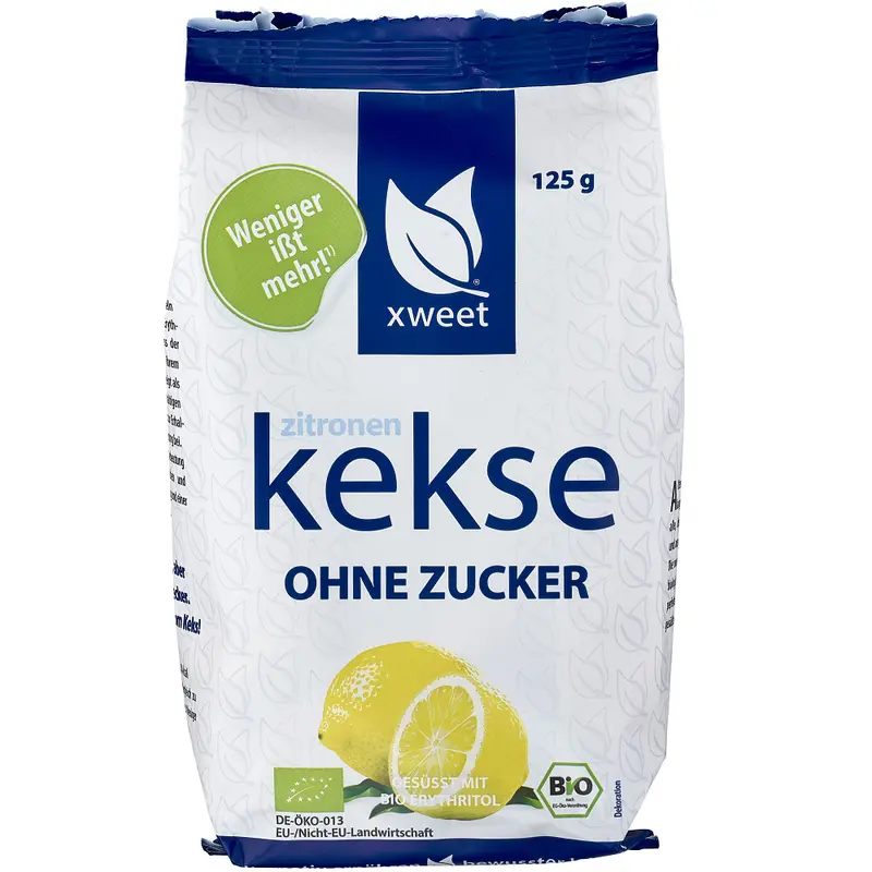 Bio Biscuiti cu Lamaie Fara Zahar Xweet 125 g