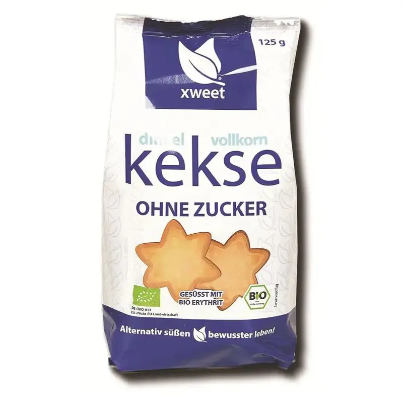Bio Biscuiti din Spelta Integrala Fara Zahar Xweet 125 g