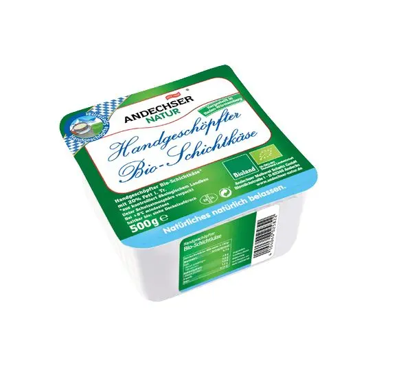 Bio Branza Stratificata Facuta Manual 20% Andechser Natur 500 g