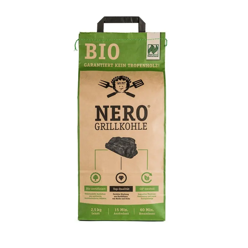 Bio Carbuni pentru Gratar Nero Holzkohle 2,5 kg