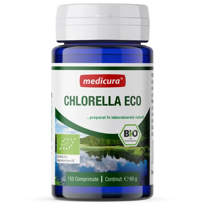 BIO Chlorella 150 comprimate Medicura