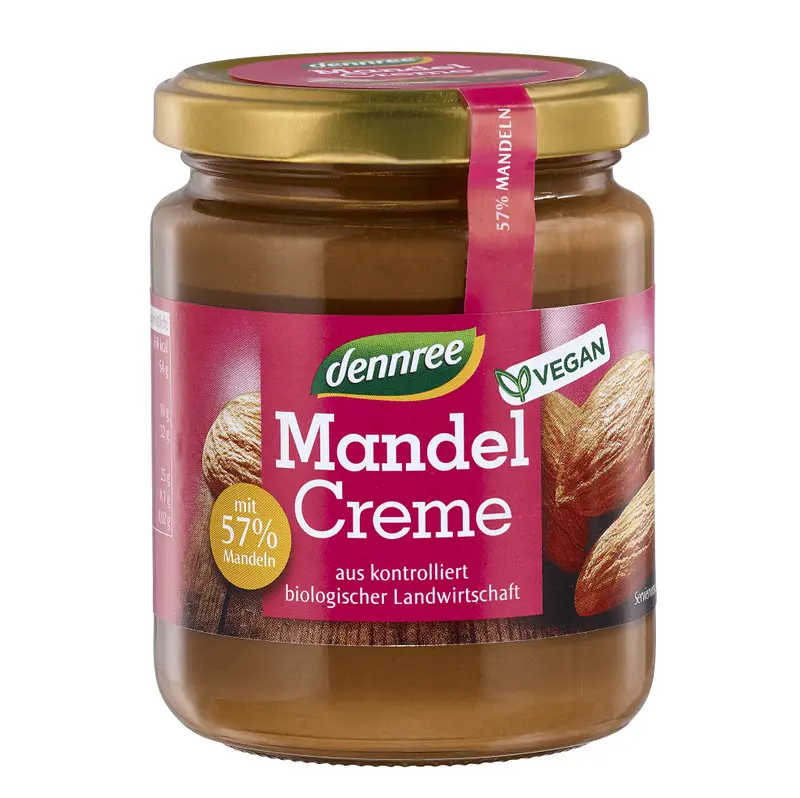 Bio Crema de Migdale 57% Dennree 250 g