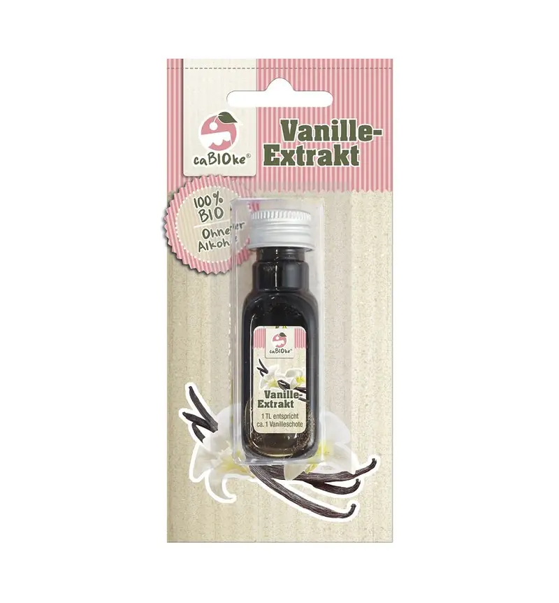 Bio Extract de Vanilie Bourbon pentru Deserturi caBioke 20 ml
