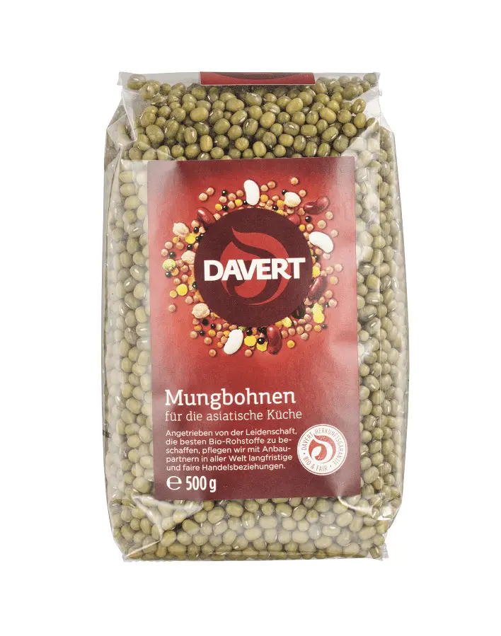 Bio Fasole Mung Davert 500 g