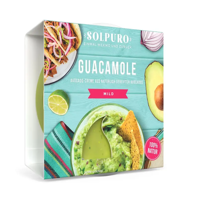Bio Guacamole Mediu Vegan Solpuro 150 g