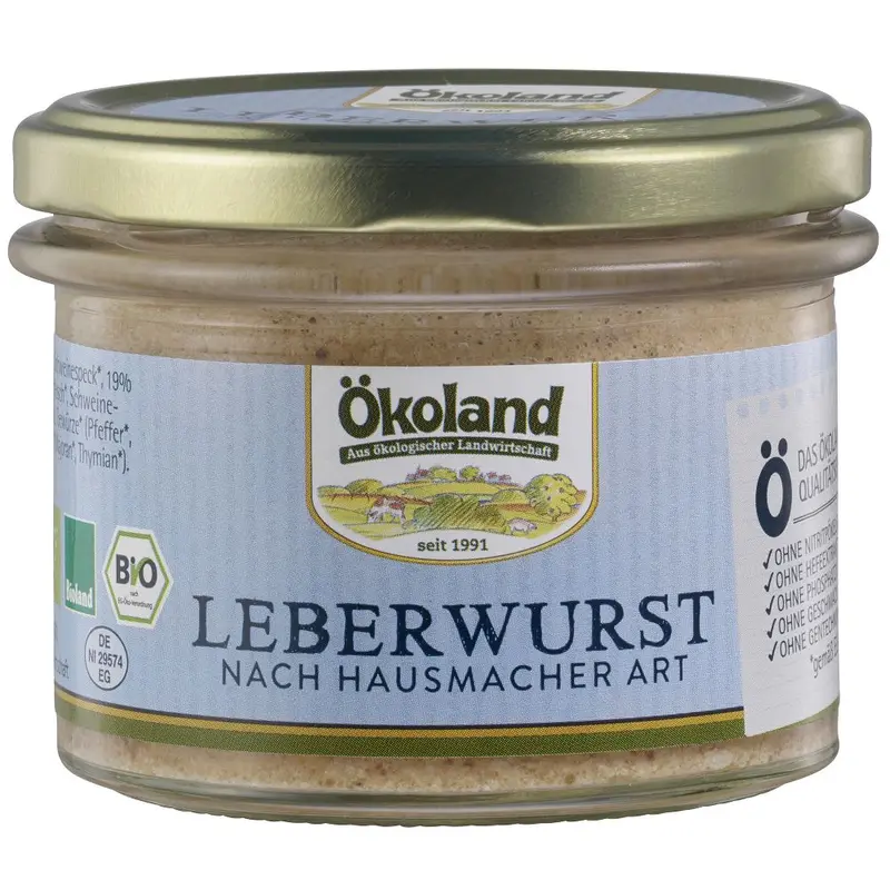 Bio Pate de Porc la Borcan Gourmet Okoland 160 g