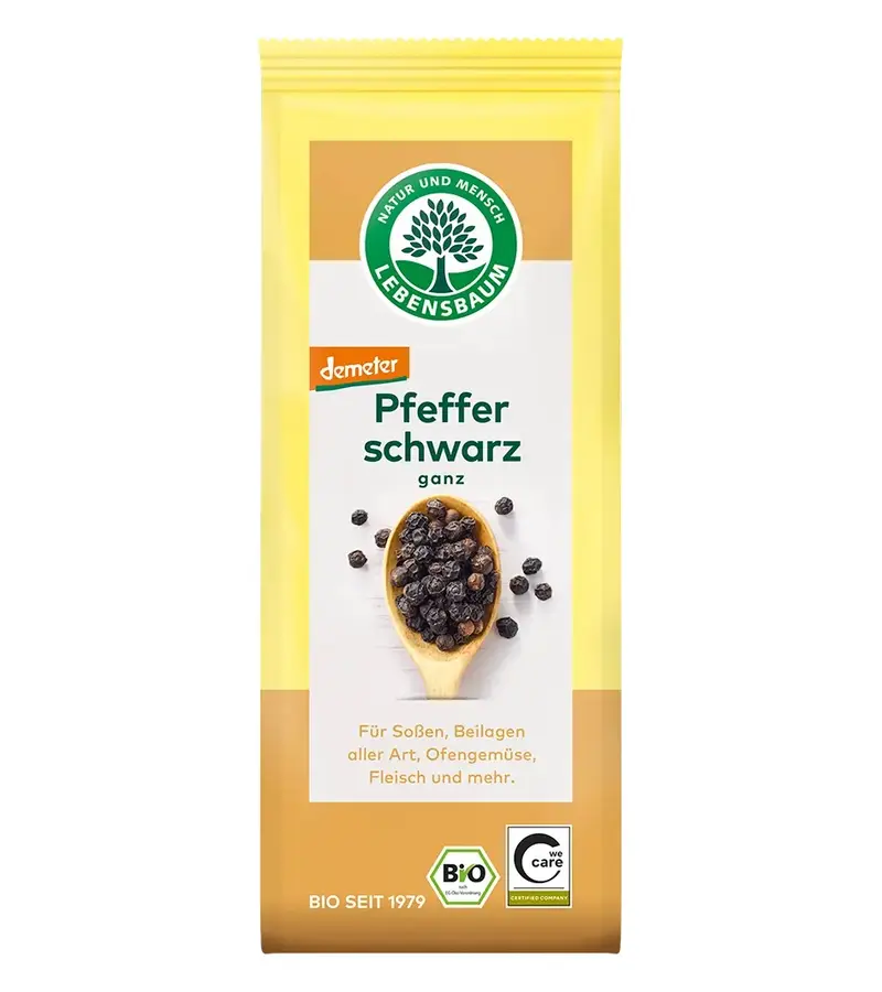 Bio Piper Negru Boabe Lebensbaum 50 g