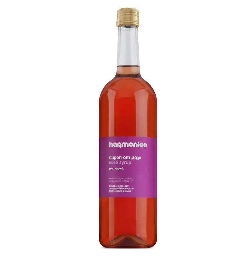 Bio Sirop de Trandafiri Harmonica 750 ml