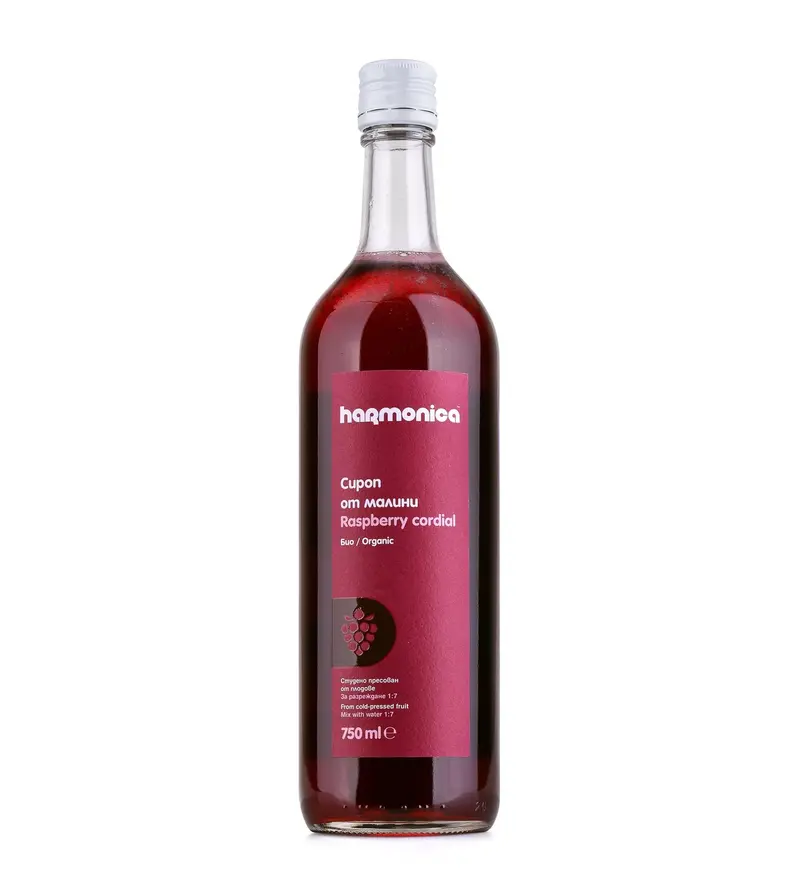 Bio Sirop de Zmeura Harmonica 750 ml