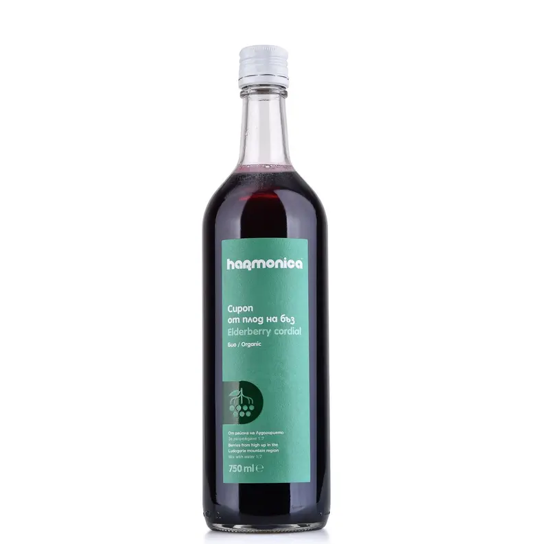Bio Sirop din Fructe de Soc Harmonica 750 ml
