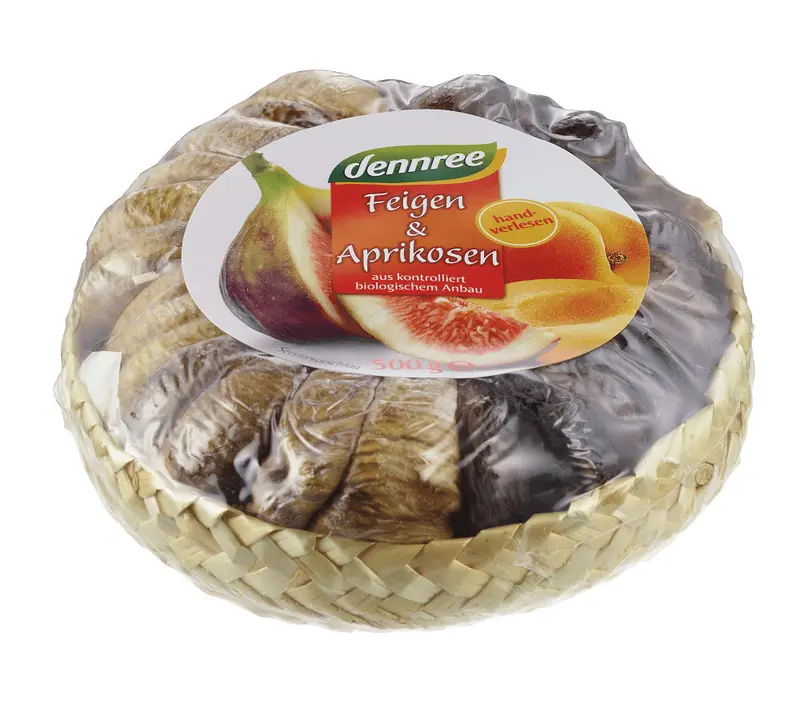 Bio Smochine si Caise Uscate Dennree 500 g