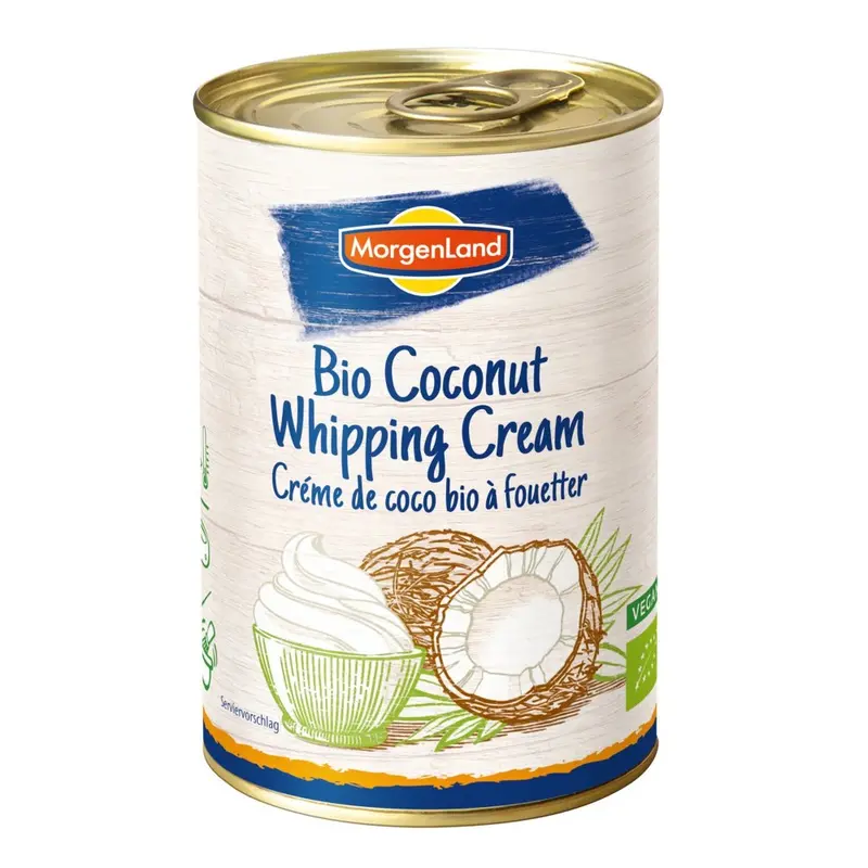 Bio Specialitate din Nuca de Cocos pentru Frisca Vegan Morgenland 400 ml