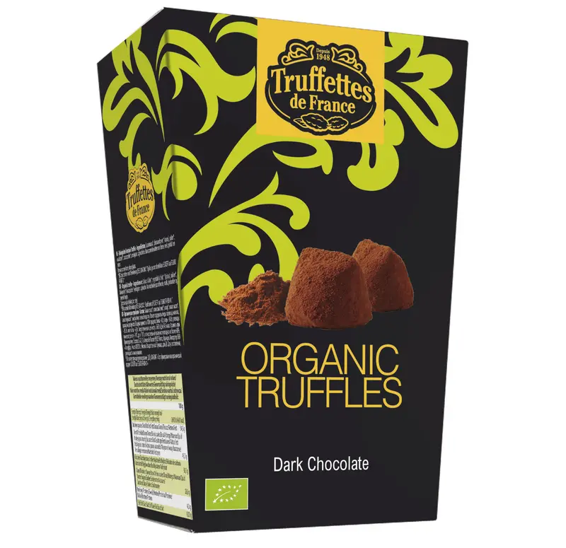 Bio Trufe cu Ciocolata Neagra Truffettes de France 250 g