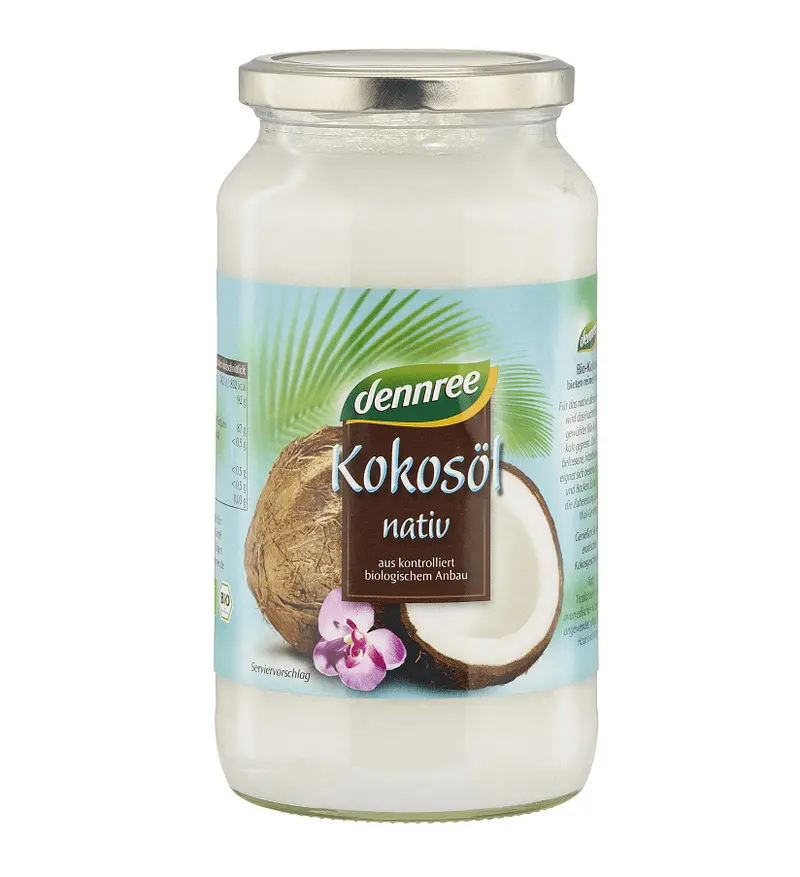 Bio Ulei de Cocos Presat la Rece Dennree 950 ml