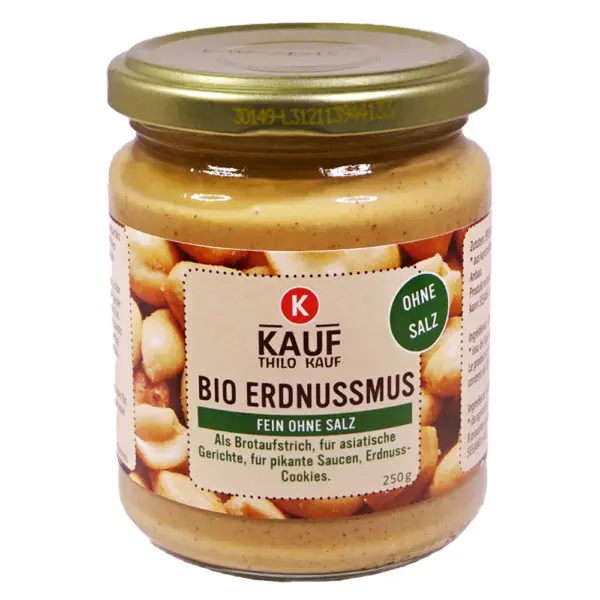Bio Unt de Arahide Fara Sare Kauf 250 g