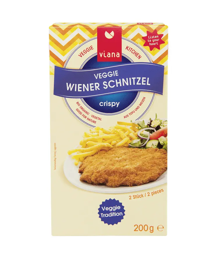 Bio Veggie Schnitzel Vienez Vegan 2 buc Viana 200 g