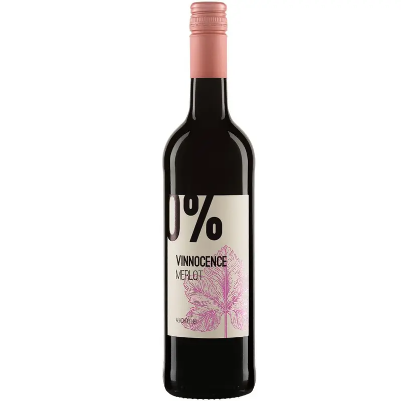 Bio Vin Rosu Vinnocence Merlot Fara Alcool 750 ml