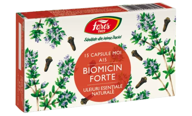 Biomicin Forte A15 15cps moi Fares