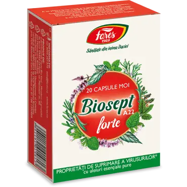 Biosept Forte 20cps Fares