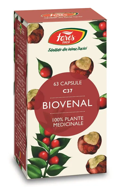 Biovenal C37 63 de capsule – Fares