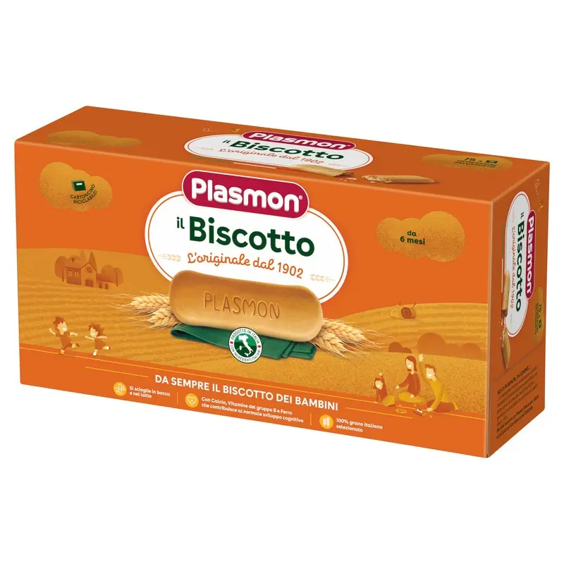 Biscuiți cereale vitamine calciu fier +6 luni 600 g – Plasmon