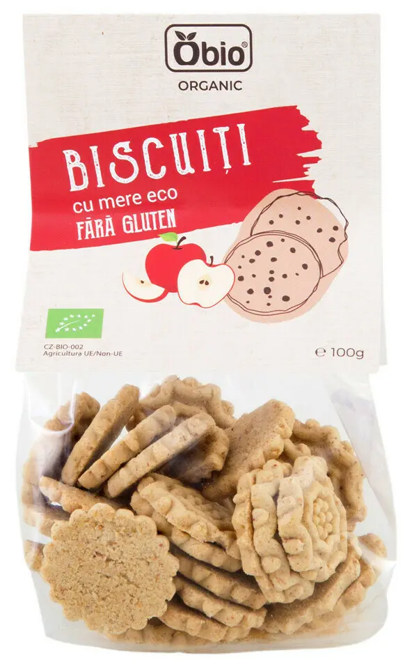 BISCUITI CU MERE BIO 100G