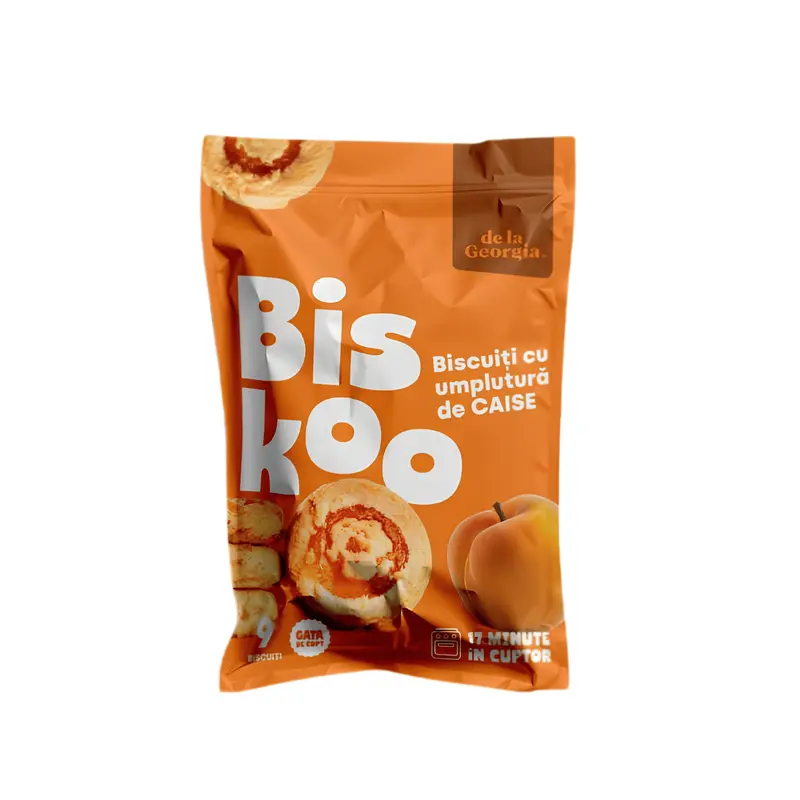 Biscuiți cu umplutură de caise, 250g, De la Georgia