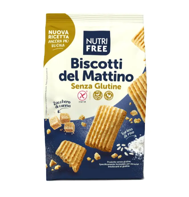 Biscuiti de dimineata fara gluten 300g Nutri Free
