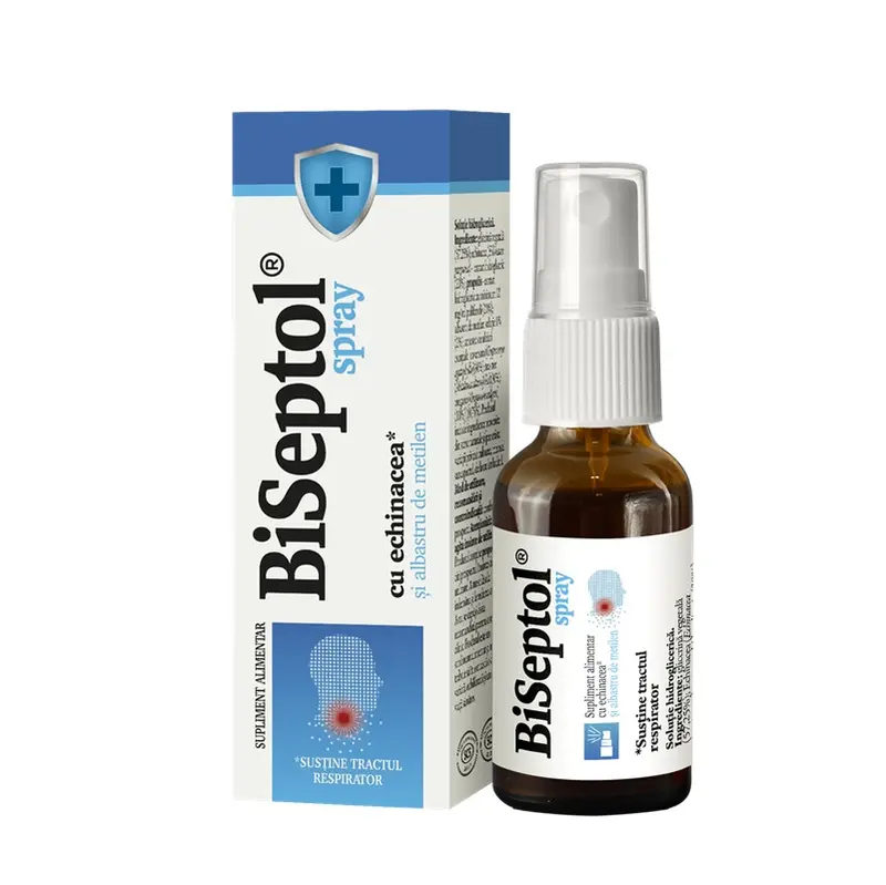Biseptol spray echinacea, albastru metilen 20 ml – Dacia Plant
