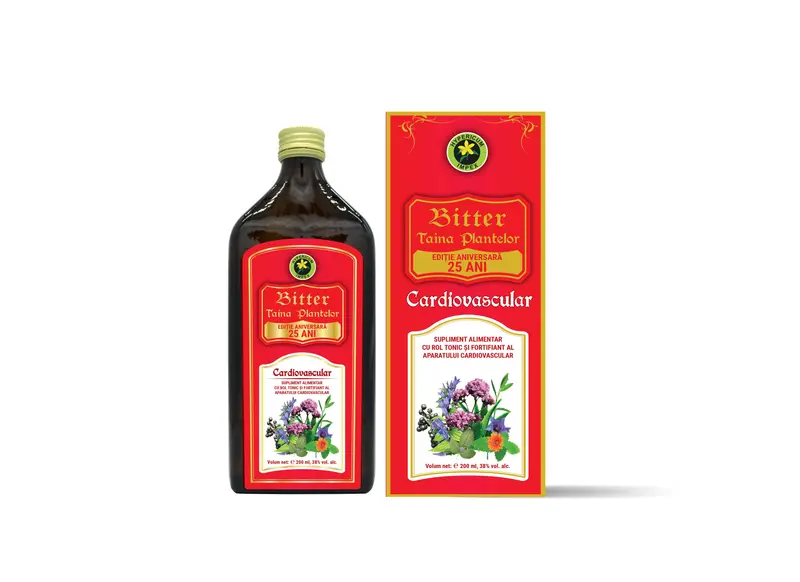 Bitter Taina plantelor cardiovascular 200 ml – Hypericum