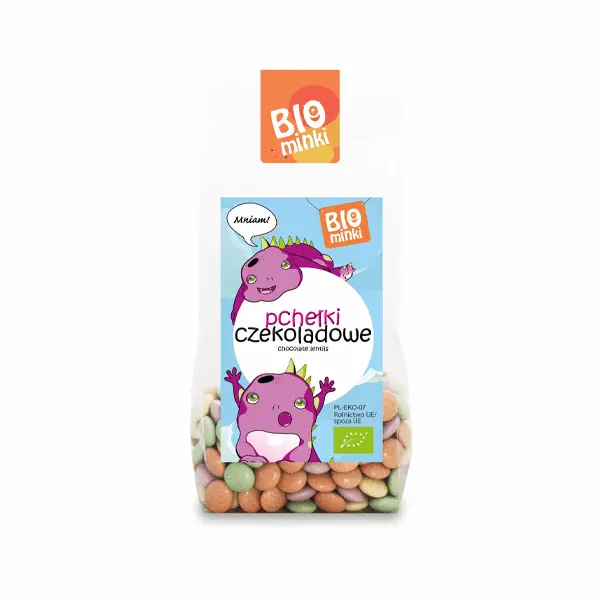 Bomboane cu ciocolata bio 100g Bio Minki