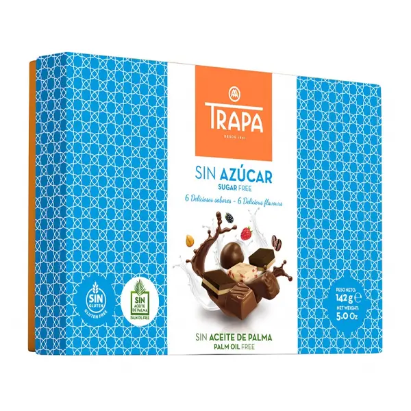 Bomboane fara zahar 142g Trapa