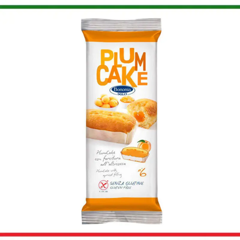 Bononia PlumCake cu caise fara gluten 6x45gr