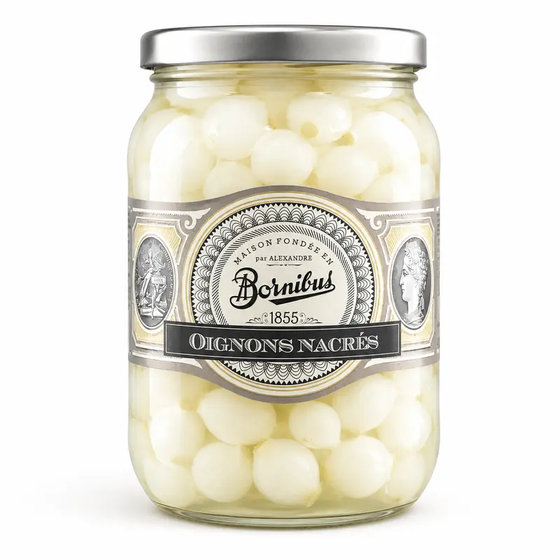 Bornibus ceapa perlata murata 900g