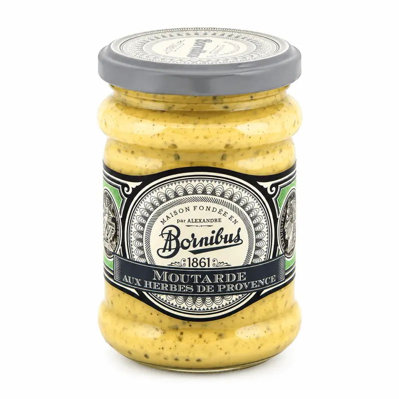 Bornibus muștar cu ierburi de Provence 250g