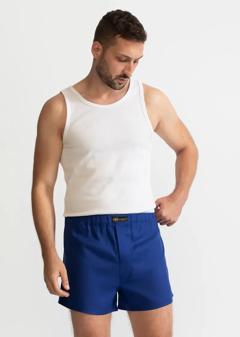 Boxeri 100% In - Albastru Royal