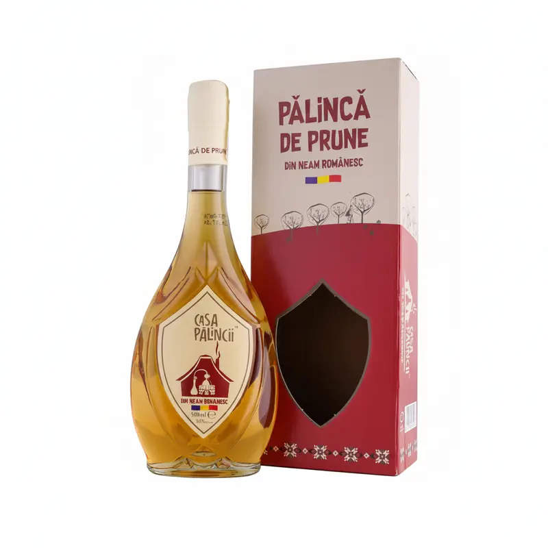 Bran Casa Pălincii Pălincă de Prune 0.5L 50%