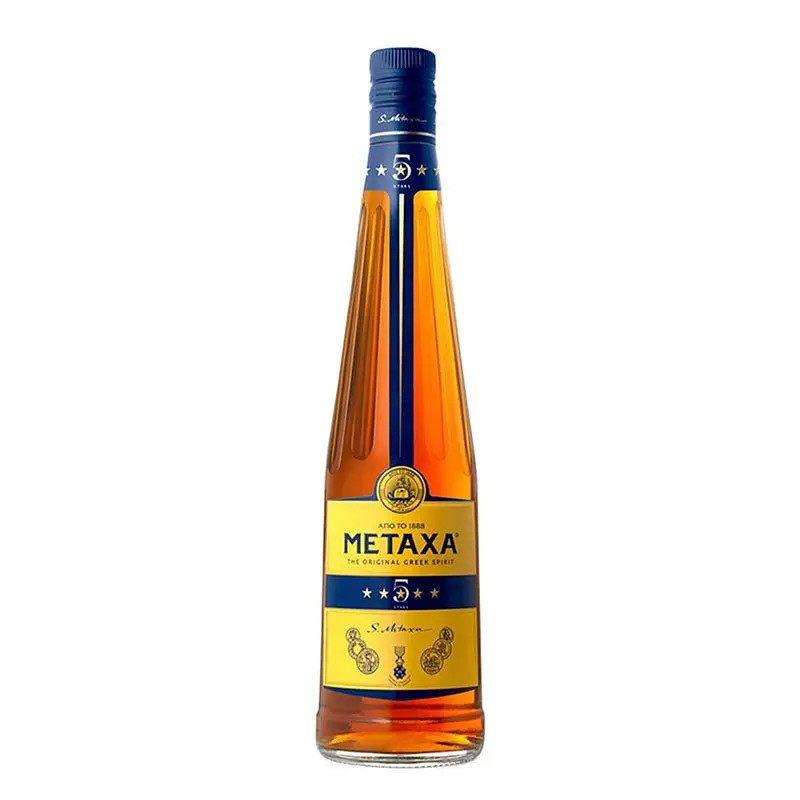 Brandy Metaxa 5* 38% 1L